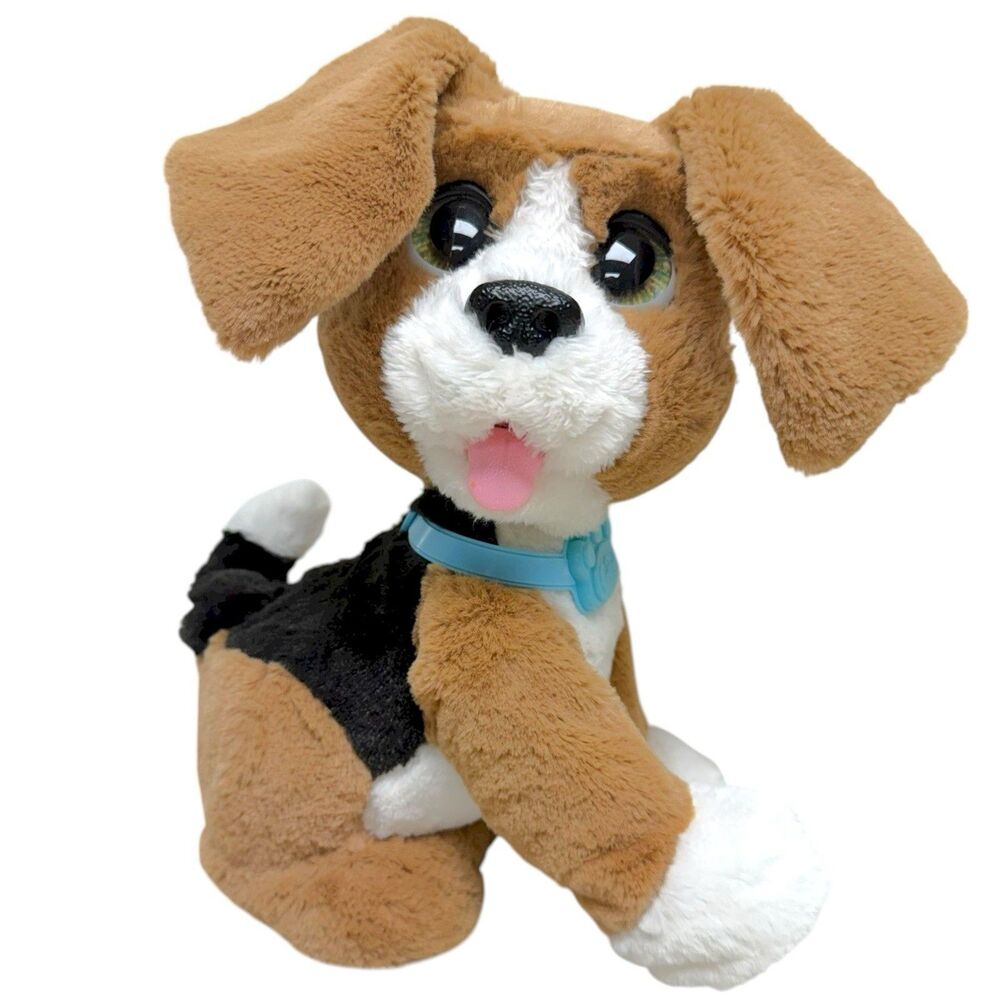 2017 FurReal Chatty Charlie The Barkin' Beagle Puppy Dog Interactive Toy‎ WORKS!